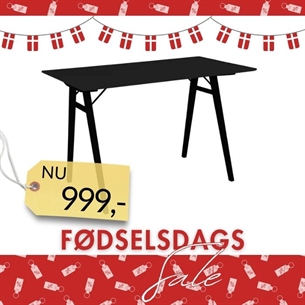 Vojens Skrivebord - Sort 